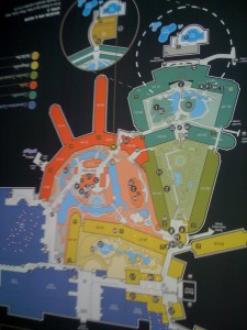 Opryland Hotel's map